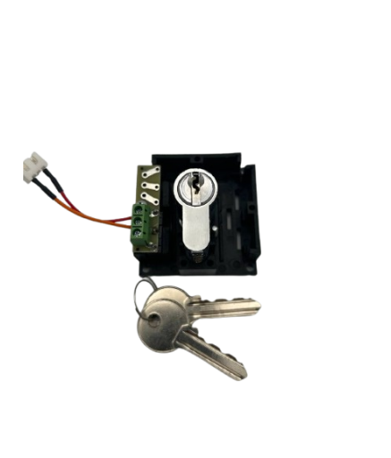 Электромеханический замок с цилиндром (с ключами)
